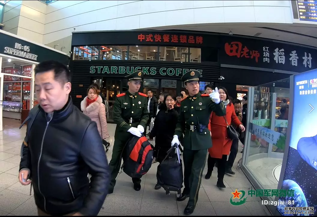 春运回家路，中国军人为你护航！