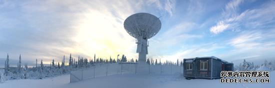 中国遥感卫星地面站北极接收站（图片来源：中科院遥感与数字地球研究所）